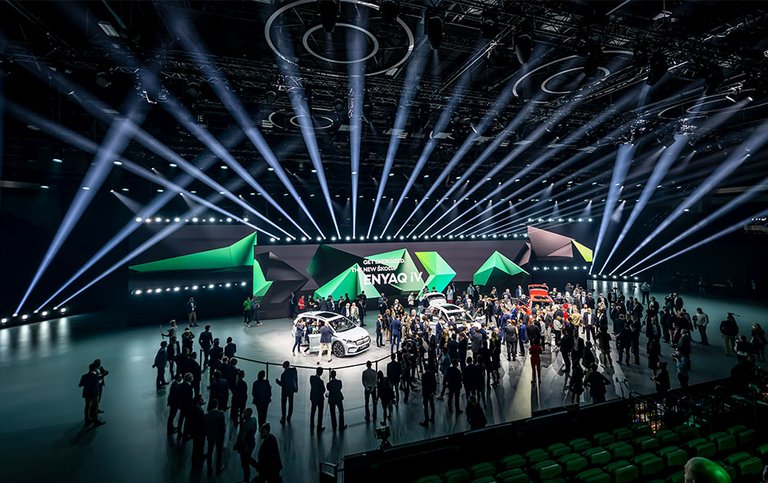 Gefährdungsbeurteilungen, Sicherheitsmanagementsystem und Vor-Ort Umsetzung von Event Safety Consult bei der SKODA ENYAQ World Premiere in Prag 2020